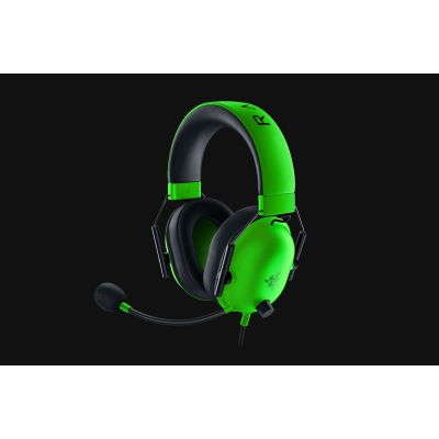 4. Razer BlackShark V2 X Kabelgebundenes Gaming-Headset mit Kopfbügel, Grün, Schwarz
