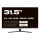 2. JAPANNEXT 80,0 cm JN-V315UHDR 16:9 HDMI/DP UHD-Monitor