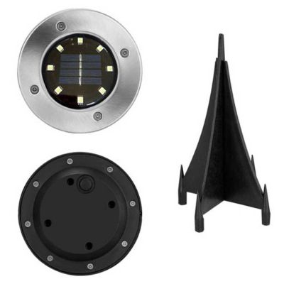 39. Solarlampe mit 8 SMD-LEDs zur Erdung, 4er-Set