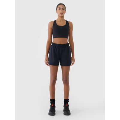 7. Schnelltrocknende Trainingsshorts für Damen 4F 4FWMM00TFSHF1309-20S