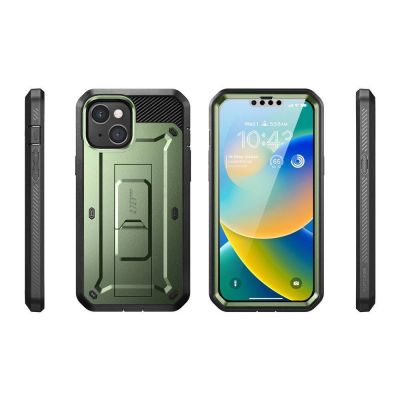 15. Supcase Unicorn Beetle Pro Hülle für iPhone 14 Plus – grün