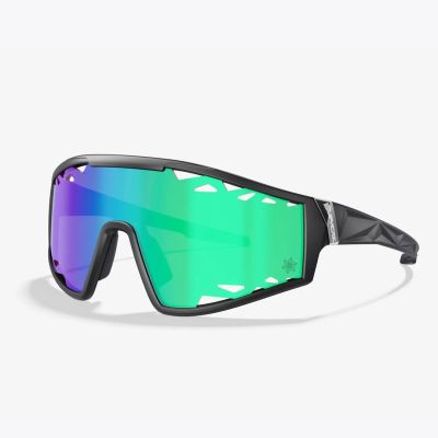 2. SUPACAZ Brille GALACTIC Mattschwarz, Aurora Lazer