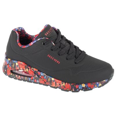 Skechers Uno - Majestic Garden 155583-BKMT Schwarz 36