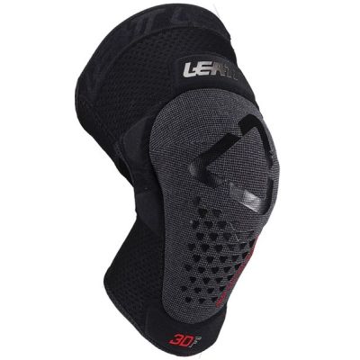 3. LEATT Knieschoner 3DF 5.0 Evo, Größe L, schwarz
