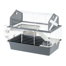 FERPLAST Stall 80 - Käfig für Meerschweinchen und Kaninchen