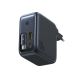 Baseus EnerCore CJ11 100W Wandladegerät mit USB-A- und USB-C-Anschlüssen und einziehbarem USB-C-Kabel – Schwarz
