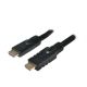 LogiLink CHA0020 HDMI-Kabel 20 m HDMI Typ A (Standard) Schwarz