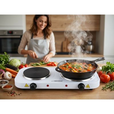 6. ESPERANZA Elektroherd Yellowstone 1500W + 1000W EKH014W