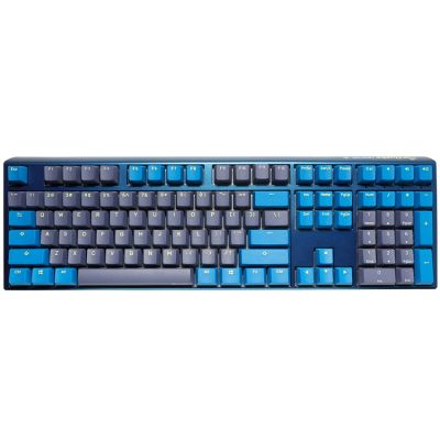 Ducky One 3 Daybreak RGB Gaming USB Tastatur Deutsch Schwarz, Blau, Grün