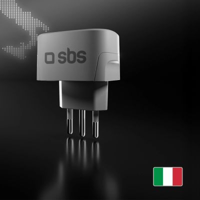 3. SBS IT Reiseadapter – Universal – Weiß