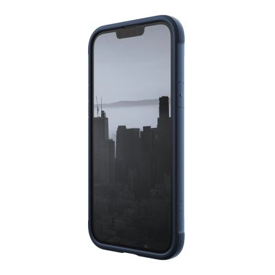 4. Raptic X-Doria Shield Case iPhone 14 gepanzerte Hülle blau