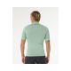 3. Herren Lycra RIP CURL Waves UPF Perf Kurzarmhemd grün