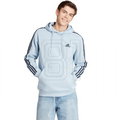 3. adidas Essentials Fleece 3-Streifen Hoodie M IS0004