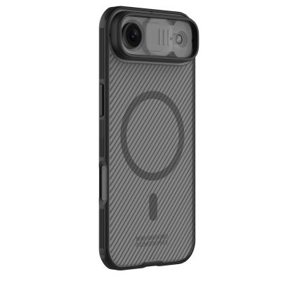 3. Nillkin CamShield Pro MagSafe-kompatible Hülle für iPhone 17 Air – Transparent Schwarz