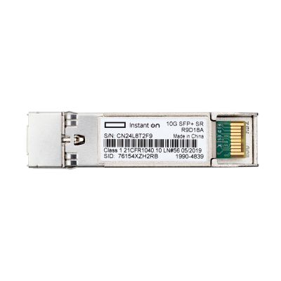 2. Aruba Instant On 10G SFP+ LC SR 300m OM3 MMF Netzwerk-Transceiver-Modul Glasfaser 10000 Mbit/s SFP+