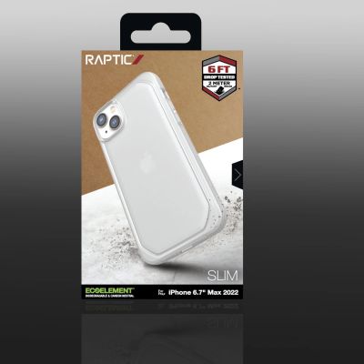 5. Raptic X-Doria Slim Case iPhone 14 Rückseite klar