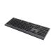 5. GEMBIRD SLIM KABELGEBUNDENE MULTIMEDIA-TASTATUR SCHWARZ, USB-C, US-LAYOUT