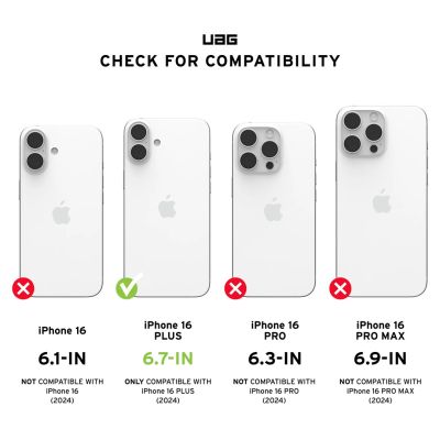 3. MagSafe-Hülle für den zivilen Gebrauch mit Apple iPhone 16 Plus