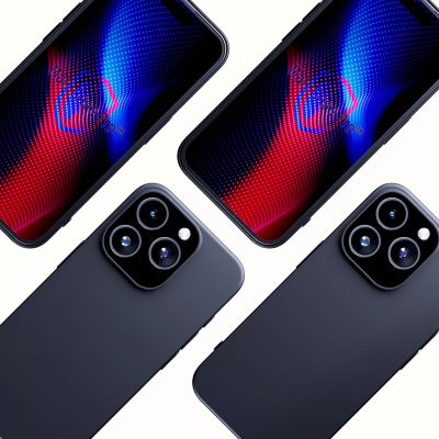 4. 3mk Matt Case Pro für Apple iPhone 15 Pro – Mattschwarz