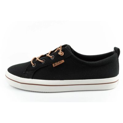 2. Lee Cooper Damen-Sportschuhe, modische Sneaker in Schwarz, bequem