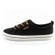 2. Lee Cooper Damen-Sportschuhe, modische Sneaker in Schwarz, bequem