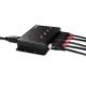 4. Lindy 43374 USB 3.2 Gen 1 (3.1 Gen 1) Typ-B Hubs und Konzentratoren 5000 Mbit/s Schwarz