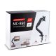11. Maclean MC-860 Tischhalterung für Monitore (Desktop; 13" - 27"; max. 8 kg)
