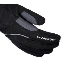 VIKING Kirken Multifunktionshandschuhe für Erwachsene, schwarz, Größe 6