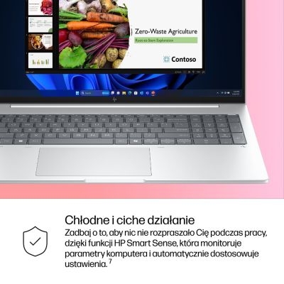 37. HP EliteBook 8 G1i AI PC, Intel Core Ultra 5 225U, Laptop, 40,6 cm (16") WUXGA-Display, 24 GB DDR5-SDRAM, 512 GB SSD, Wi-Fi 6E (802.11ax), Windows 11 Pro, Silber