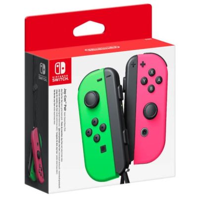 10. Nintendo Joy-Con-Controllerpaar Neongrün/Neonpink