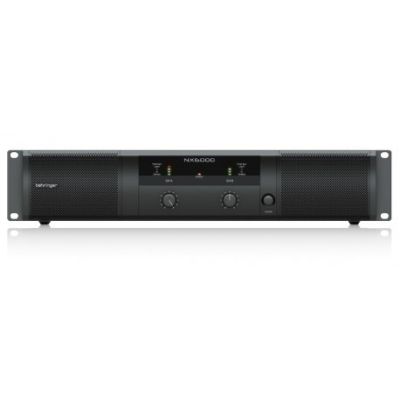 5. Behringer NX6000 2.0-Kanal-Audioverstärker für Zuhause, Schwarz