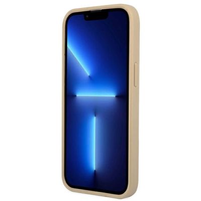 5. Guess GUHCP13LPSATLE iPhone 13 Pro / 13 6.1" beige/beige Hardcase SaffianoTriangle Logo
