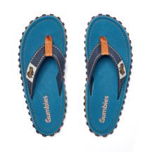 Gumbies Unisex-Flip-Flops ISLANDER FLIP-FLOP DREIFARBIG BLAU