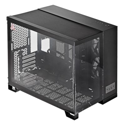 16. Corsair 2500X RGB ICUELINK SCHWARZES Gehäuse