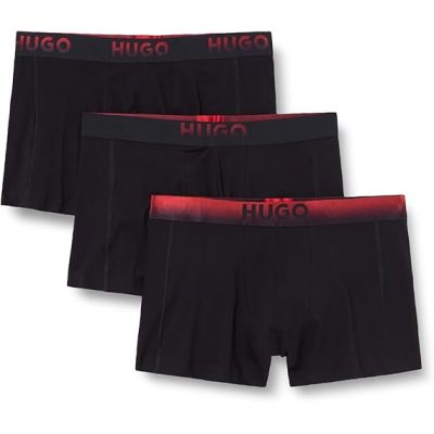 Hugo Triplet 3er-Pack Herren-Boxershorts aus Baumwolle, schmale Passform (50549172-001)