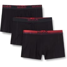 Hugo Triplet 3er-Pack Herren-Boxershorts aus Baumwolle, schmale Passform (50549172-001)