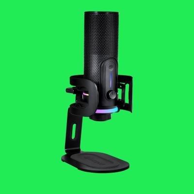 8. Streamplify MIC PRO Schwarzes Desktop-Mikrofon