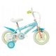 TOIMSA Bluey 12" Kinderfahrrad Blau und Limette