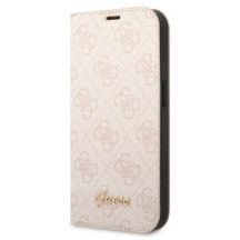 Guess GUBKP14SHG4SHP iPhone 14 6.1 "rosa / rosa Buch 4G Vintage Gold Logo