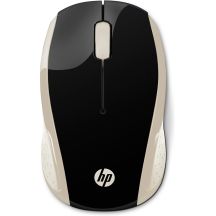 HP Wireless Mouse 200 Silk Gold Wireless Schwarz und Gold 2HU83AA