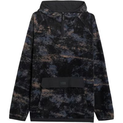 10. Herren-Fleece-Sweatshirt 4F M427 mehrfarbig allover 4FWAW25TFLEM427 90A