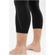 4. Herrenunterwäsche VIKING Eiger 2.0 Pants 3/4 Bamboo schwarz-grau