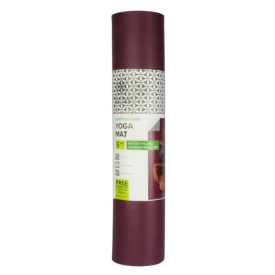 15. GAIAM Earth Lovers Doppelseitige Yogamatte 5 MM 62254