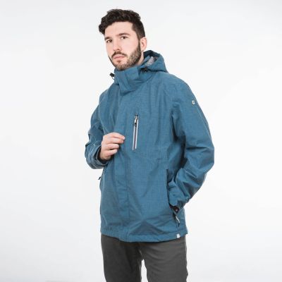 2. Killtec Jacke Carleb Herren Trekking Regenjacke blau (34723/872/M)