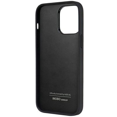 6. Audi Kunstleder iPhone 14 Pro Max 6,7" schwarz/schwarz Hardcase AU-TPUPPCIP14PM-TT/D1-BK
