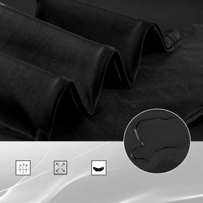 5. Rockbros RK20043XL Atmungsaktive Radhose mit XXXL-Sitzpolster – Schwarz