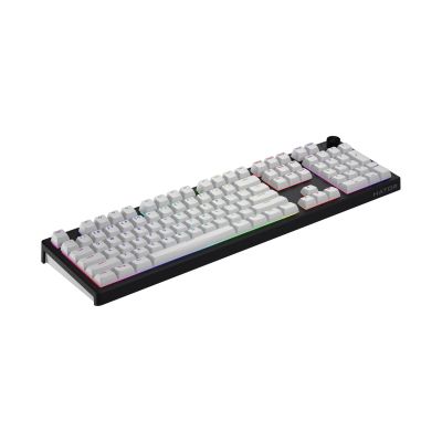 4. HATOR Skyfall Wireless 100 Gaming-Tastatur USB + RF Wireless + Bluetooth QWERTZ US Englisch Schwarz, Weiß