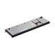 4. HATOR Skyfall Wireless 100 Gaming-Tastatur USB + RF Wireless + Bluetooth QWERTZ US Englisch Schwarz, Weiß