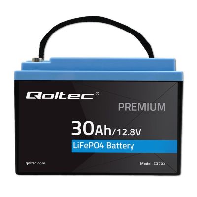 5. LiFePO4 Lithium-Eisenphosphat-Batterie 12,8 V 30 Ah 384 Wh BMS