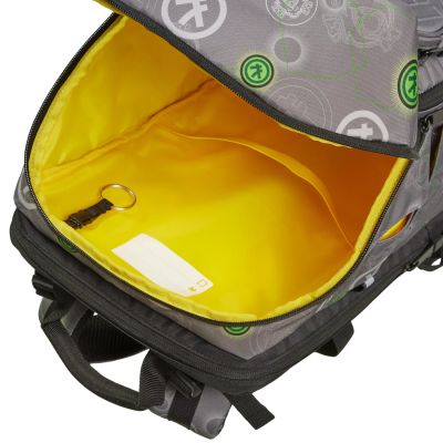 4. LEGO Ninjago Petersen Schulrucksack 20209-2501 Grau Einheitsgröße